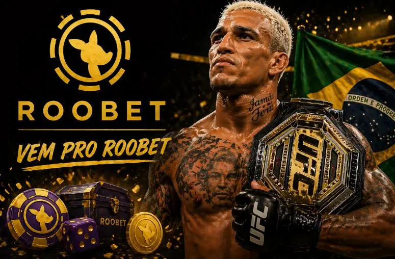 Charles Oliveira e Roobet: Parceria com Marca de iGaming
